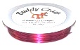Pink Colored 20 Gauge Copper Craft Wire