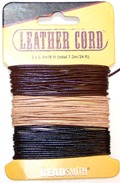 1mm Leather Cord Assortment for Beading